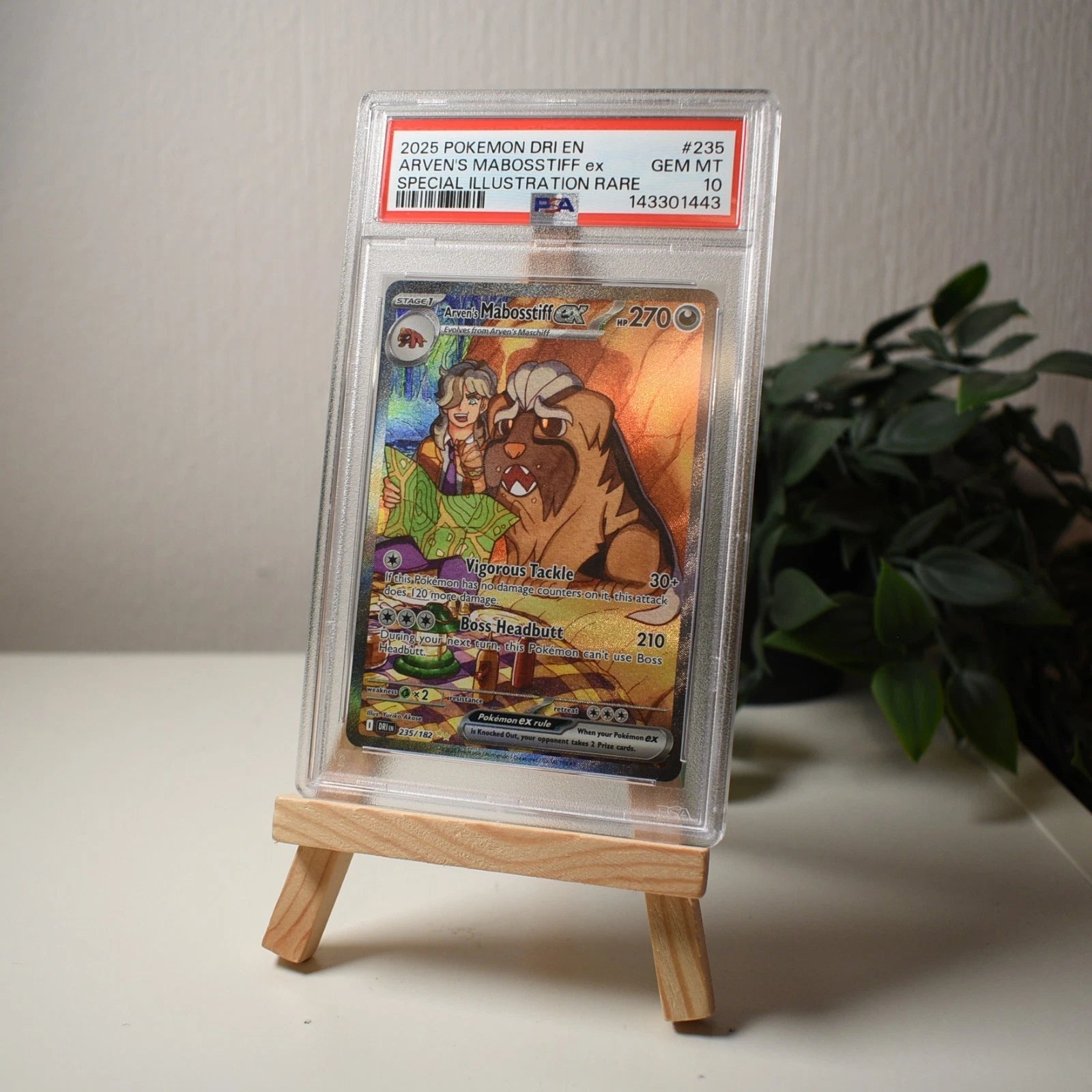 Arven's Mabosstiff EX 235/182 - PSA 10