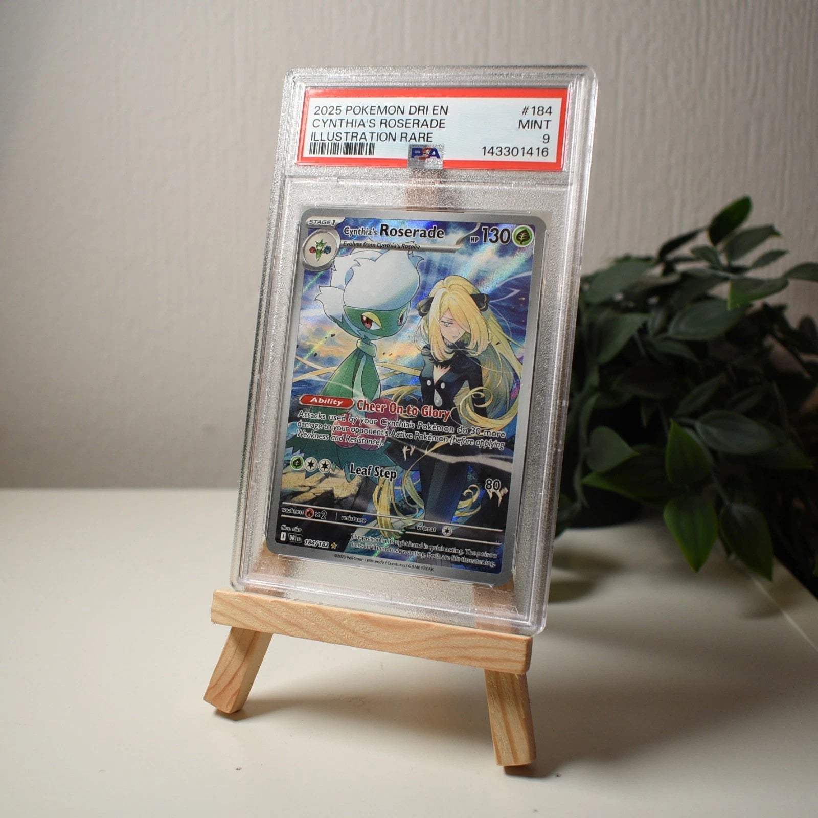 Cynthia's Roserade 184/182 - PSA 9