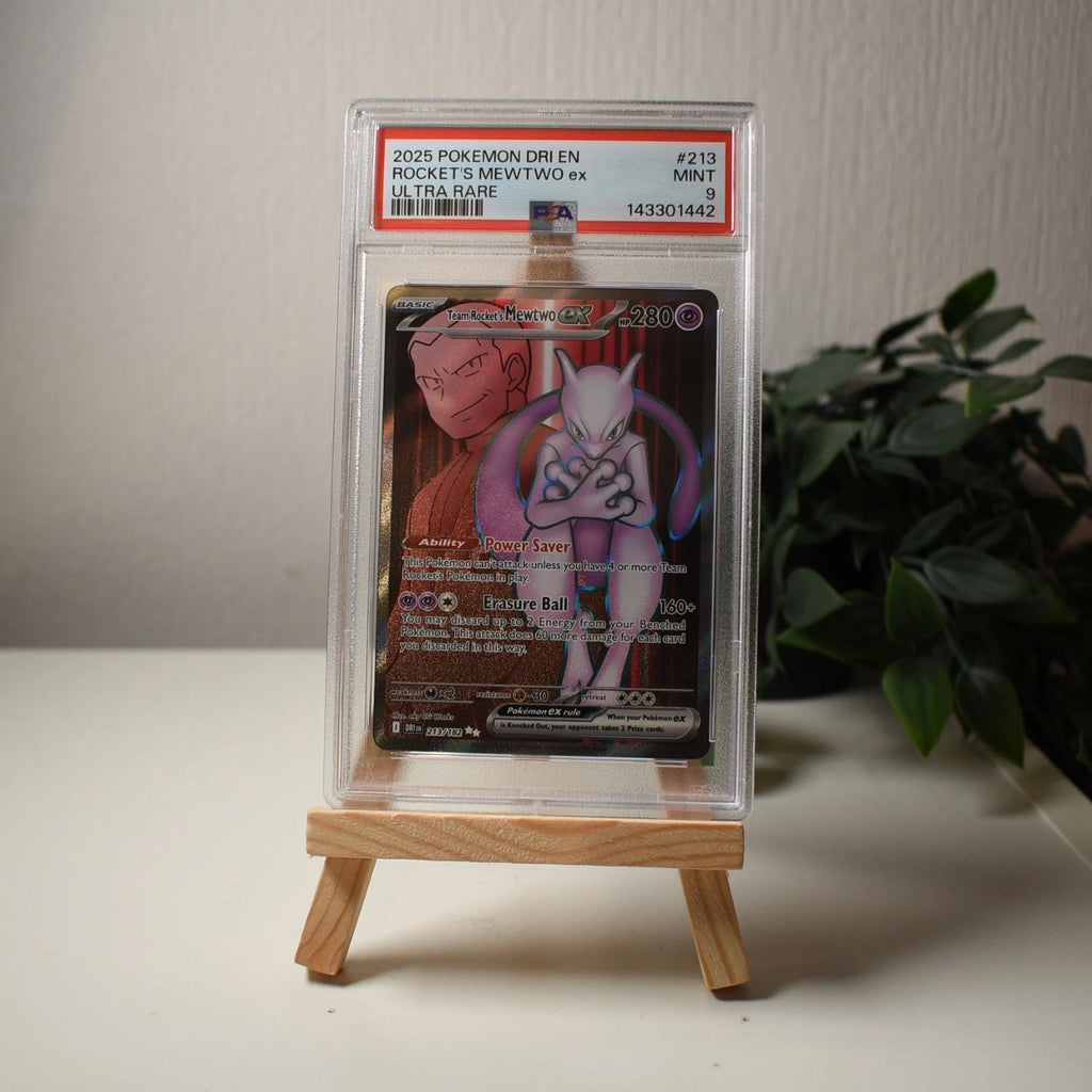 Team Rocket's Mewtwo EX 213/182 - PSA 9